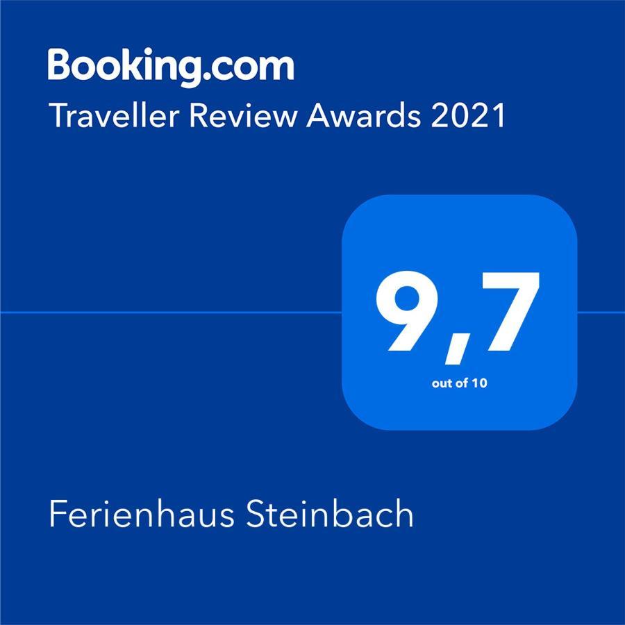 Ferienhaus Steinbach オーバーアスバッハ エクステリア 写真