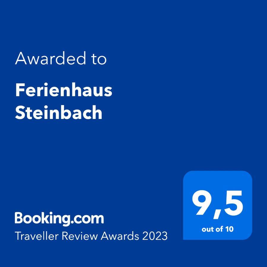 Ferienhaus Steinbach オーバーアスバッハ エクステリア 写真